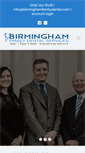 Mobile Screenshot of birminghamfamilydental.com